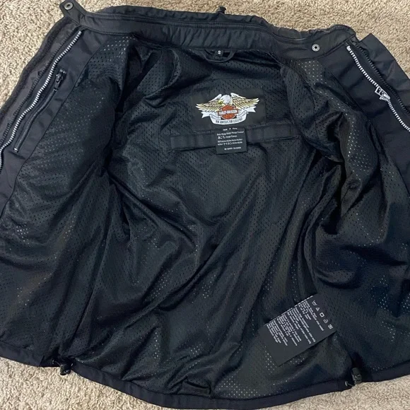 ‼️SOLD‼️Women’s Harley Davidson Riding Jacket Size Small - Picture 11 of 12